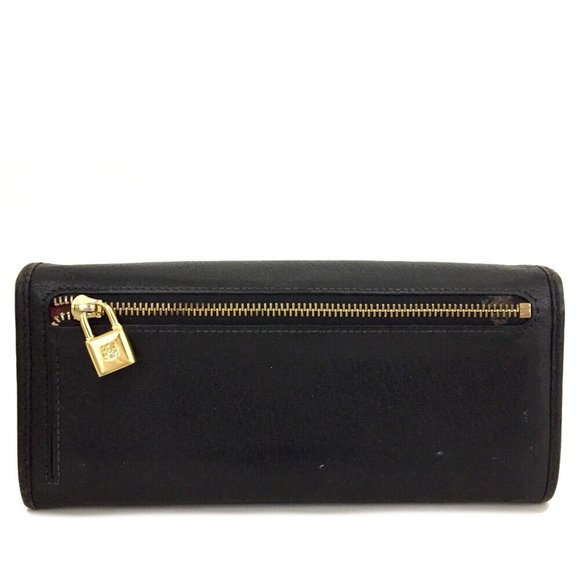 LOEWE Anagram Leather Long Bifold Wallet /1E8421 - Picture 4 of 8